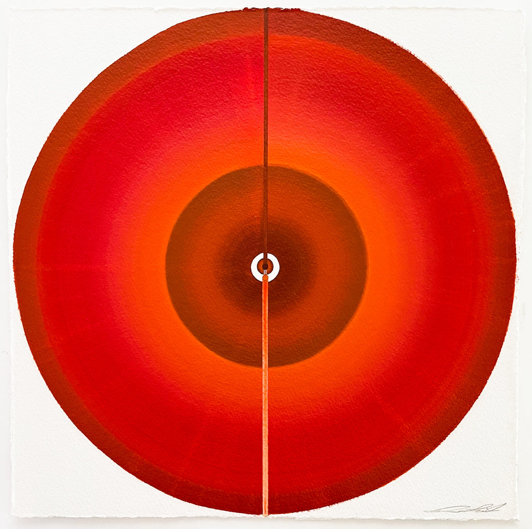 Jennifer Lail- Mini Mediation Orange, 2021