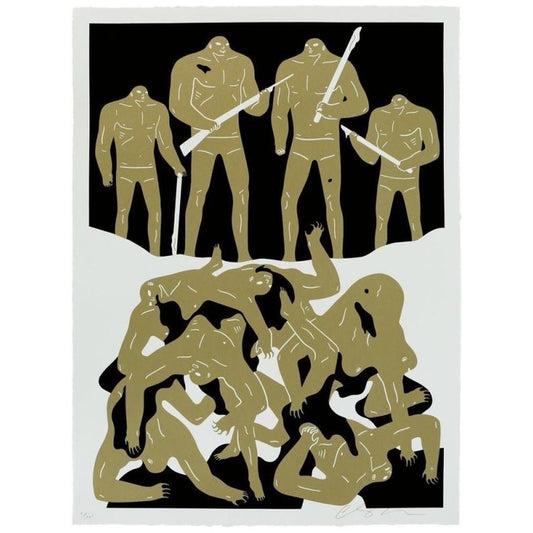 Cleon Peterson- Genocide (White Variant), 2016 *NFS