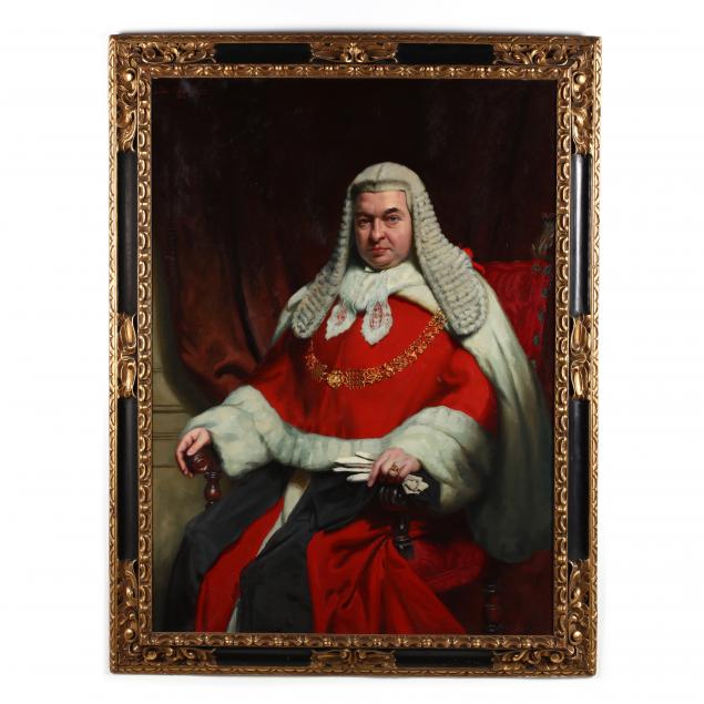 John St. Helier Lander- Portrait of Gordon Hewart, Lord Chief Justice