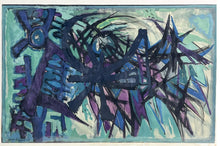 Load image into Gallery viewer, Lowell Nesbitt, Untitled (Study for Stained Glass), 1956
